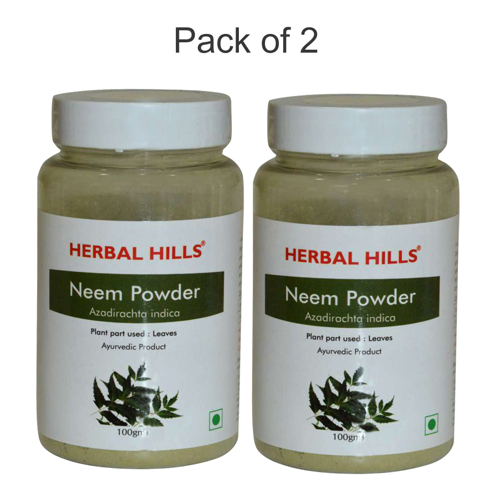 Neem patra powder - 100 gms (Pack of 2)