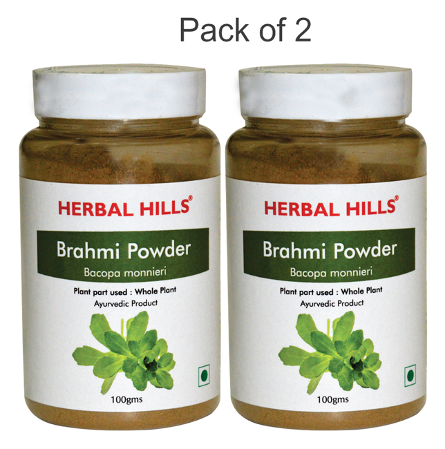 Brahmi Powder - 100 gms (Pack of 2)