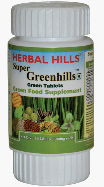 Herbal Hills Super Greenhills 60 Tablets