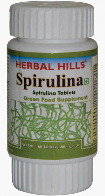 Herbal Hills Spirulina 60 Tablets